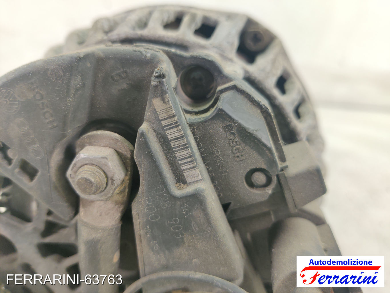 Alternatore CITROEN C3 1 FC, FN 1.4 HDI 2002-2009 9646321880