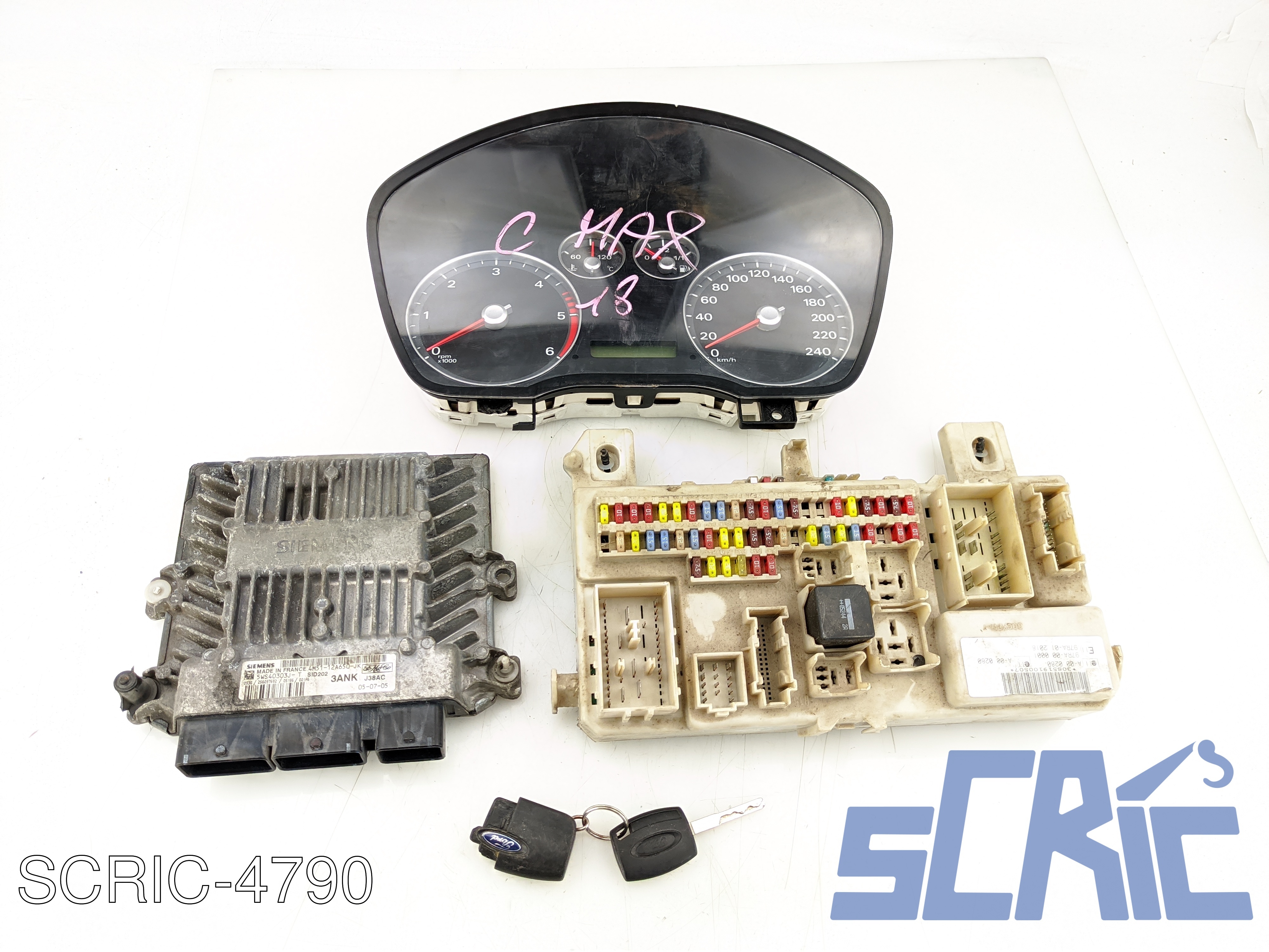 Kit Accensione FORD FOCUS C-MAX DM2 1.8 TDCI 2005-2007 5WS40303JT