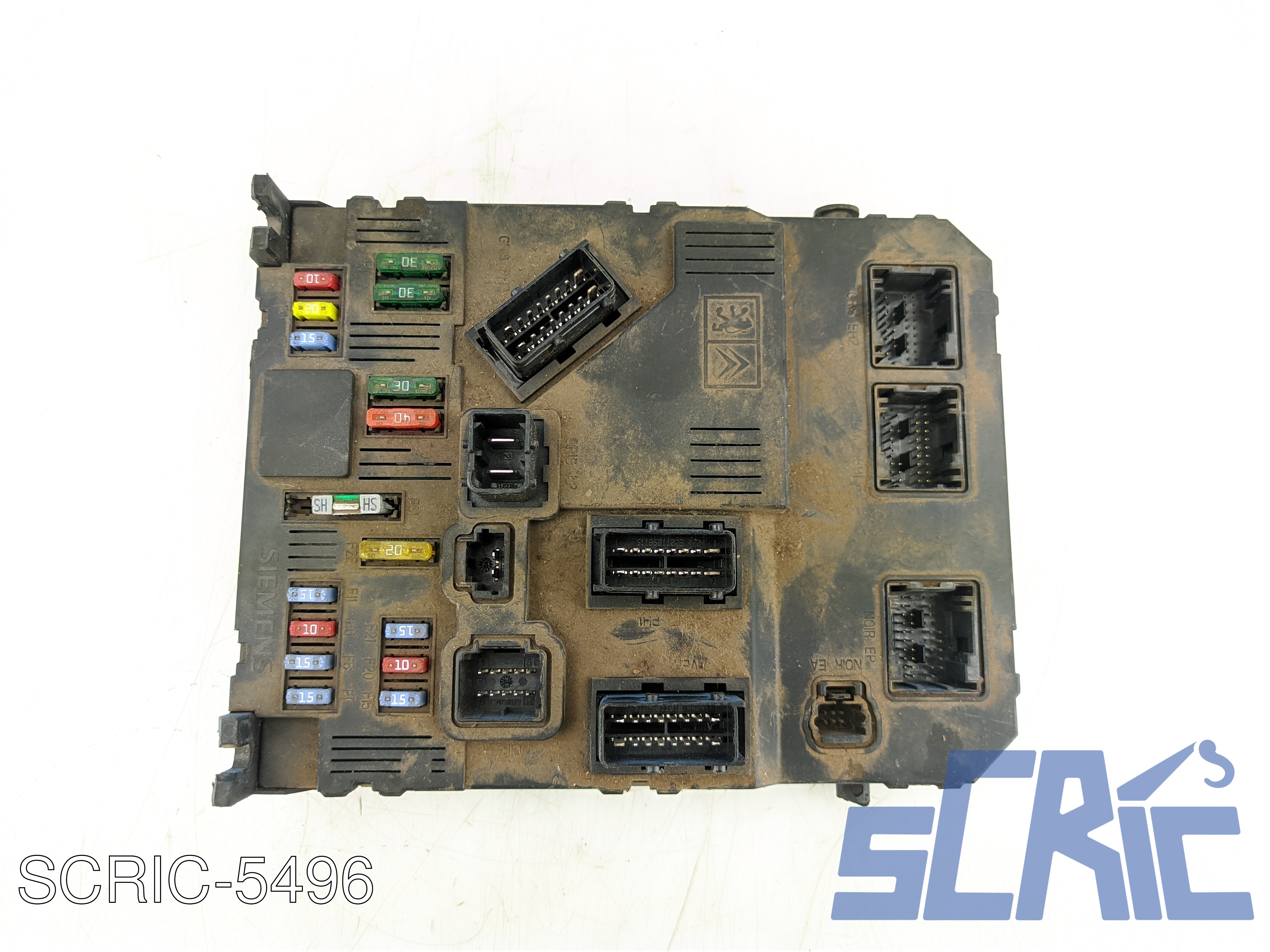 Body Computer CITROEN C2 JM 1.4 HDI 2003-2009 9653667380, 118085200