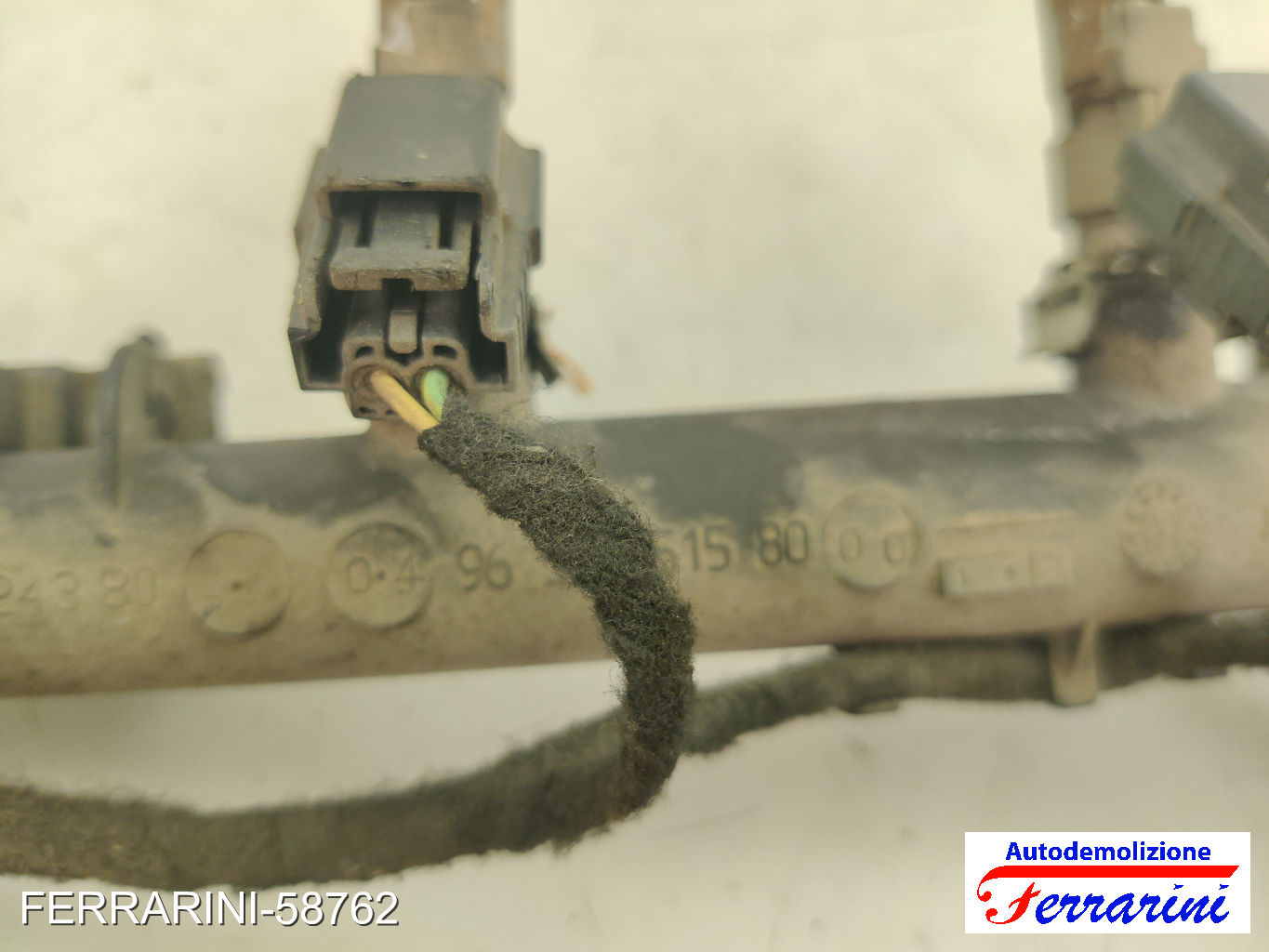 Flauto Iniettori CITROEN C4 LC 1.4 16V 2004-2011 9644224380, 9652451580