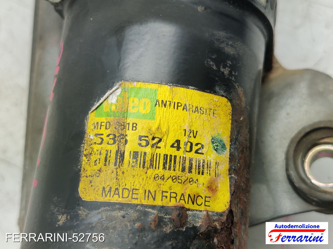 Bracci Tergicristalli FIAT MULTIPLA 186 2008-2010 anteriore, frontale 53552402