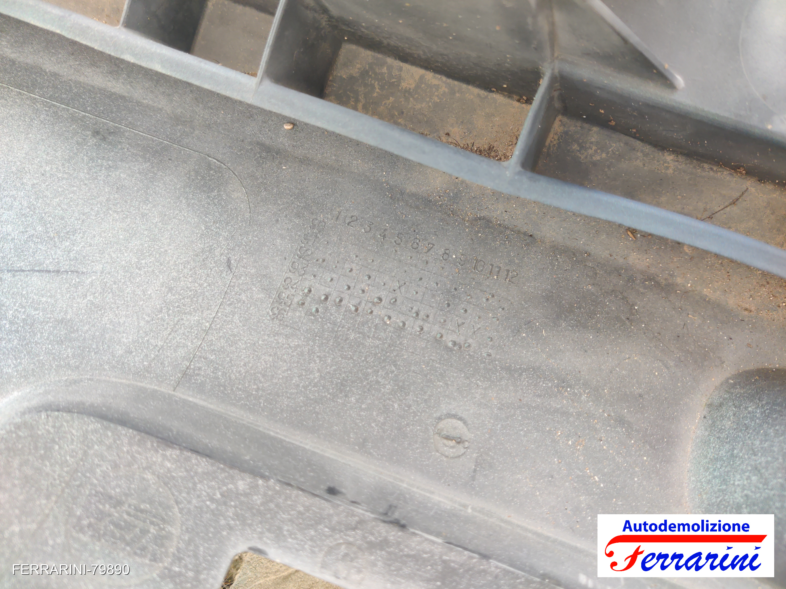 Paraurti PEUGEOT 106 1 1A, 1C 1991-1996 Frontale 9604243780, 7401E2 13