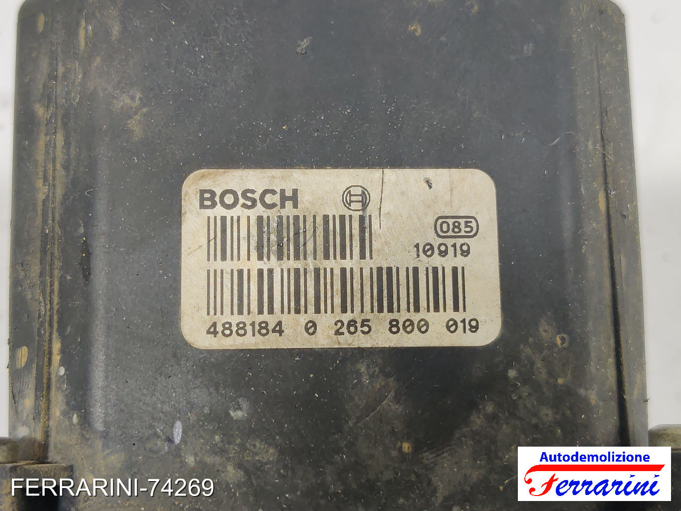 Centralina Pompa Abs ALFA ROMEO 147 937 1.9 JTD 2001-2010 51739028, 0265800019 8