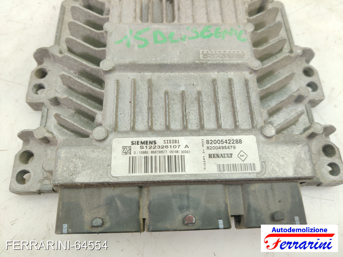 Centralina Motore RENAULT MEGANE 2 BM0/1, CM0/1 1.5 DCI 2005-2008 8200542288