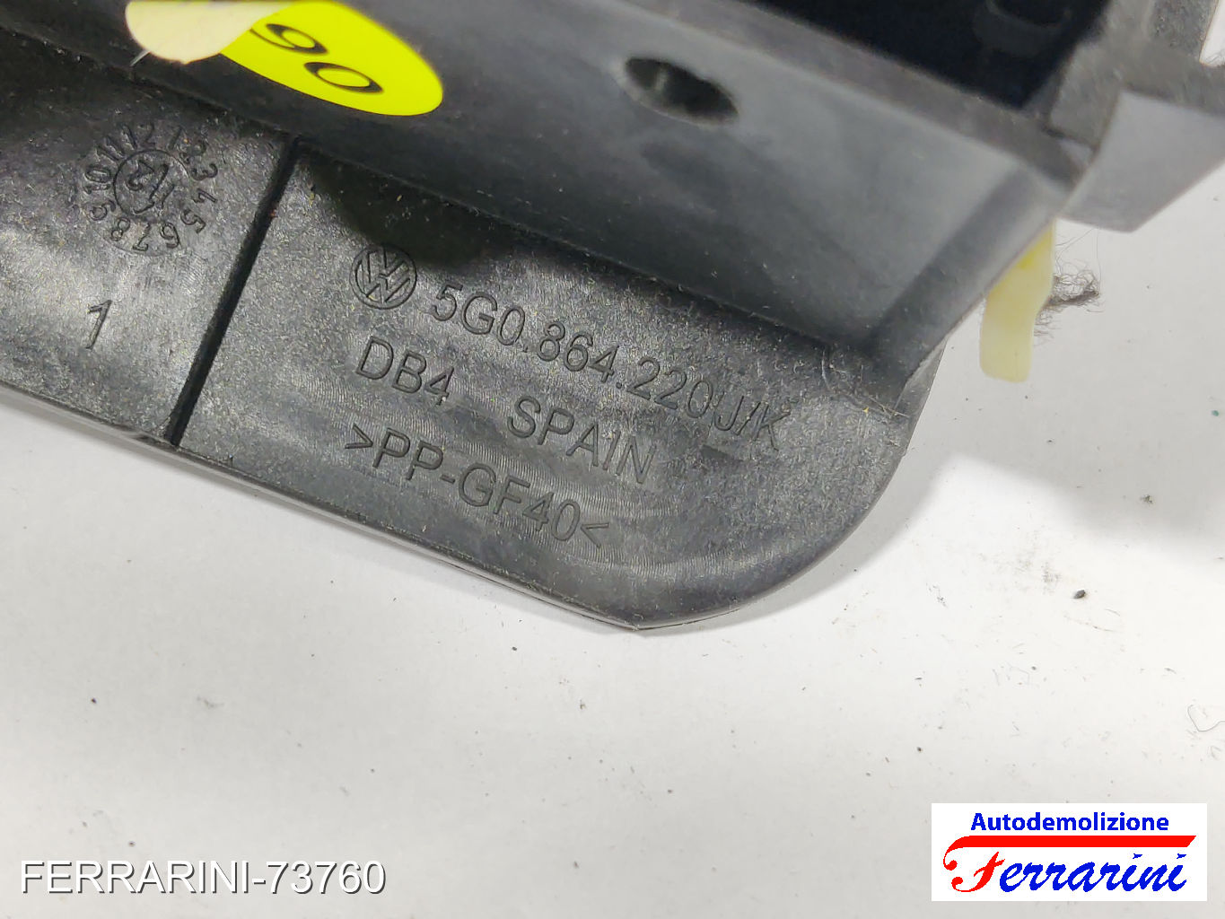 Staffa supporto Tunnel Centrale VW GOLF 7 5G1, BE1, BE2, BQ1 2012-2020