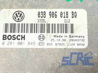 Centralina Motore SKODA OCTAVIA 1 1U2 1.9 TDI 1996-2010 0281001849, 038906018BQ 7