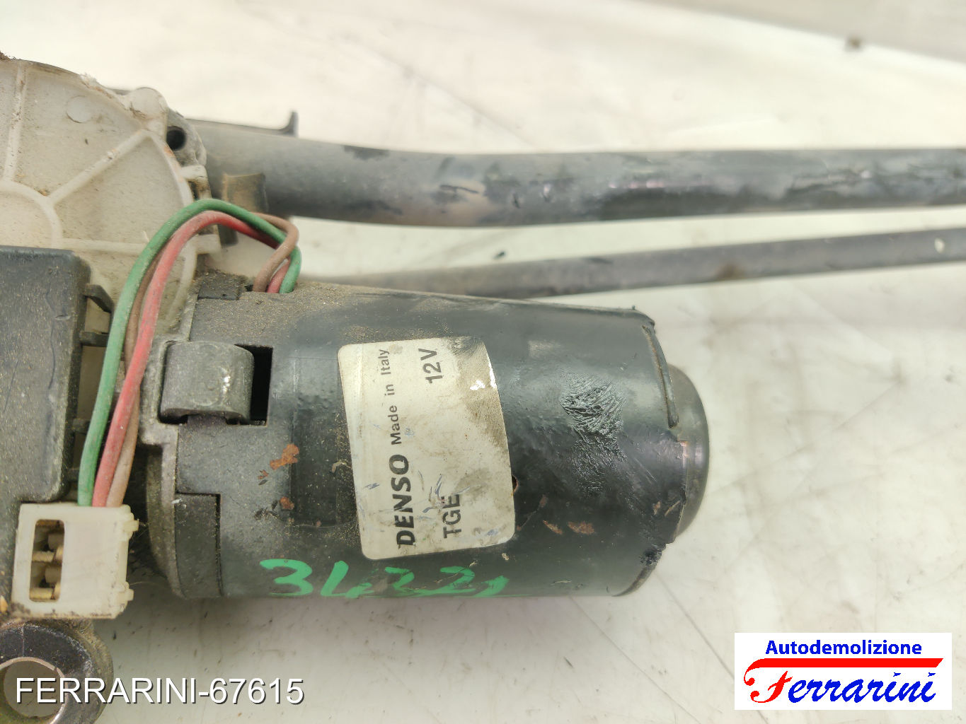 Spazzacqua Motorino Tergicristallo ALFA ROMEO 156 932 1997-2005 anteriore 10