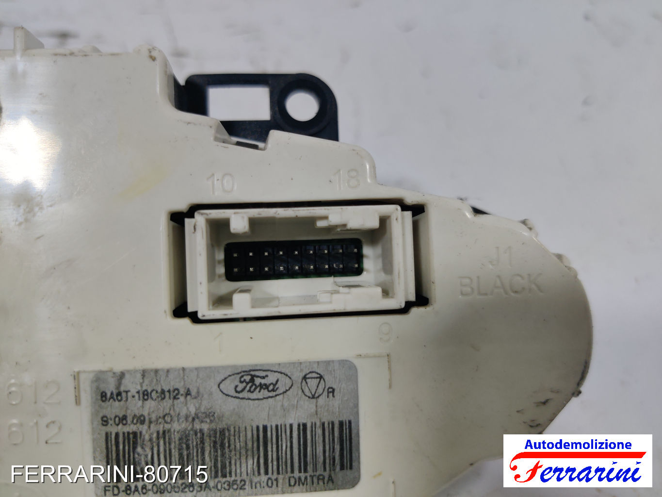 automatico Tastiera Clima FORD FIESTA 6 CB1, CCN 2008-2012 anteriore, frontale