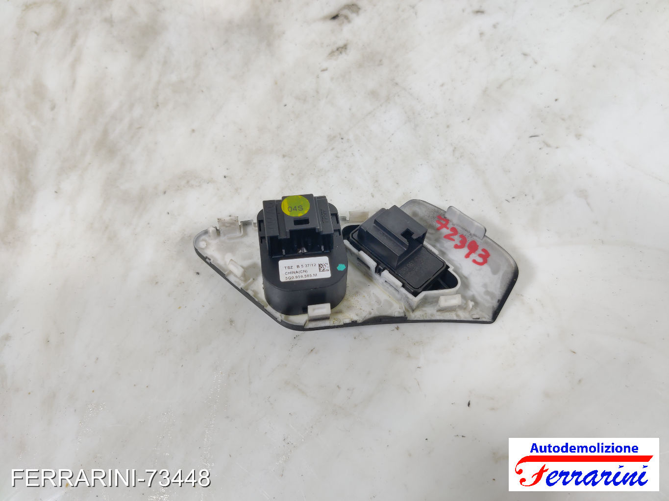richiudibili elettrici Regolazione Specchietti VW GOLF 7 5G1, BE1, BE2, BQ1 6