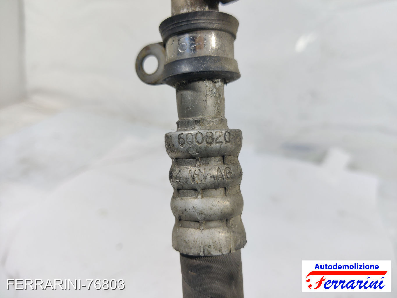 Tubo Clima SEAT IBIZA 3 6L1 1.4 TDI 2002-2005 6Q0820741D, OPEN600, 6Q0820741