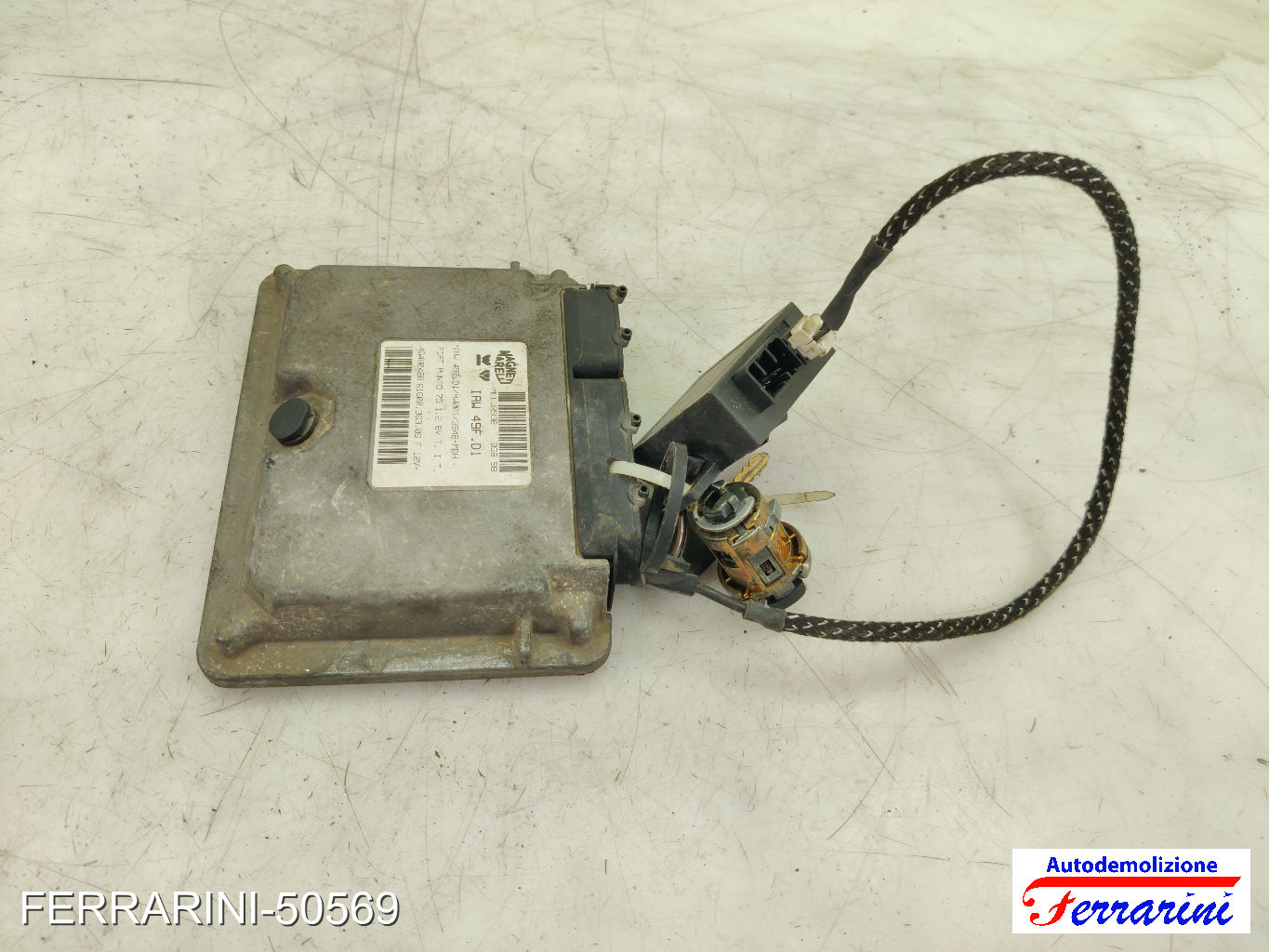 Kit Accensione FIAT PUNTO 176 75 1.2 1993-1999 IAW49FD1, 6160036306, 46761567 8