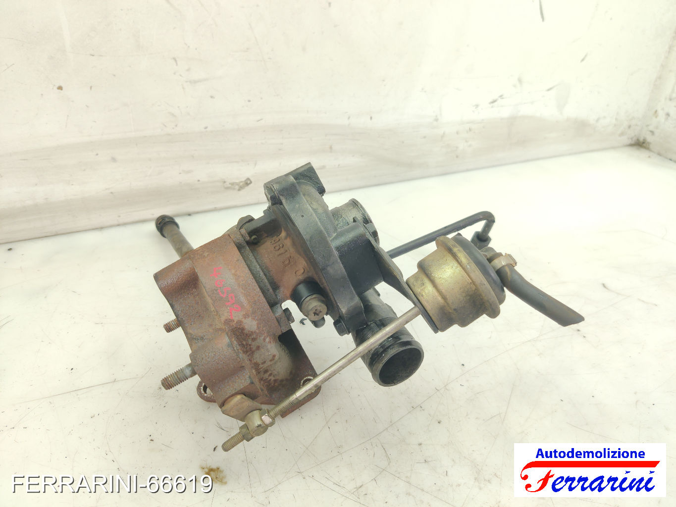 Turbina NISSAN MICRA 3 K12 1.5 DCI 2003-2010 54359700000, 8200409030
