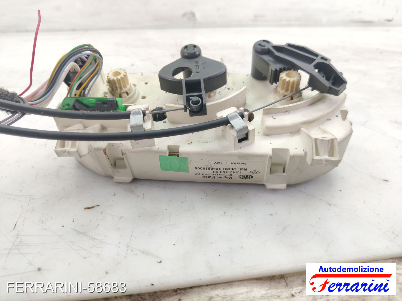 Tastiera Clima RENAULT CLIO 2 BB, CB 1998-2010 anteriore, frontale 1848819005