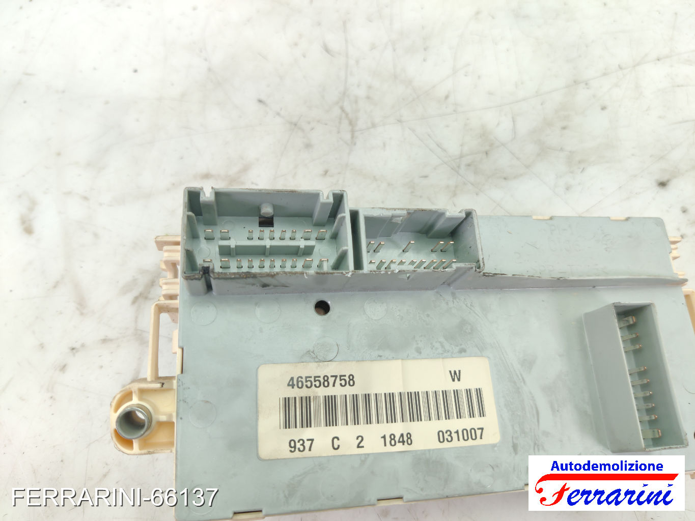 Body Computer ALFA ROMEO 147 937 1.9 16V Q2 2004-2010 46558758, 031007