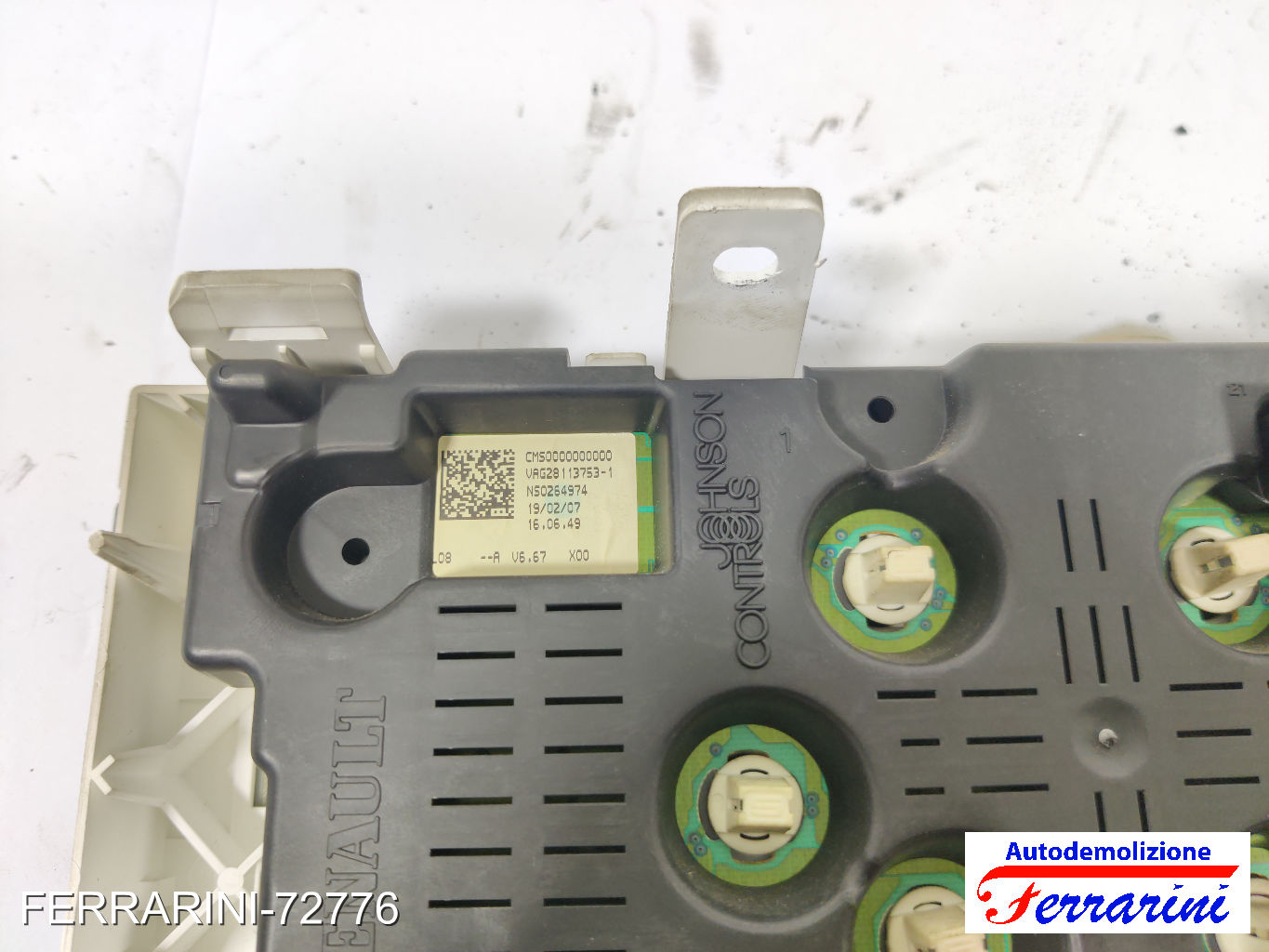 Quadro Contachilometri RENAULT MODUS F/JP0 1.2 2004-2023 8200418021