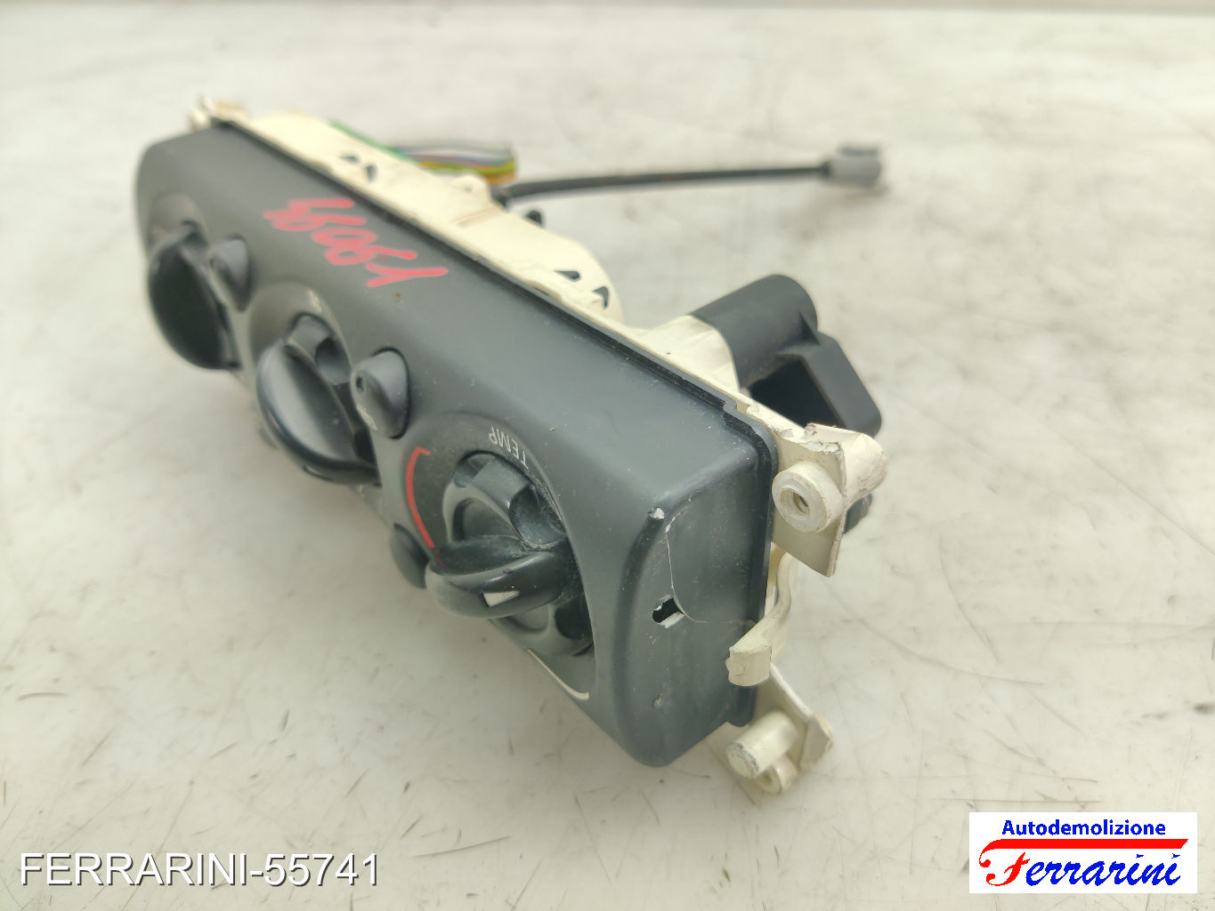 Tastiera Clima MINI - R50, R53 2001-2006 anteriore, frontale 64111502214, EE888N