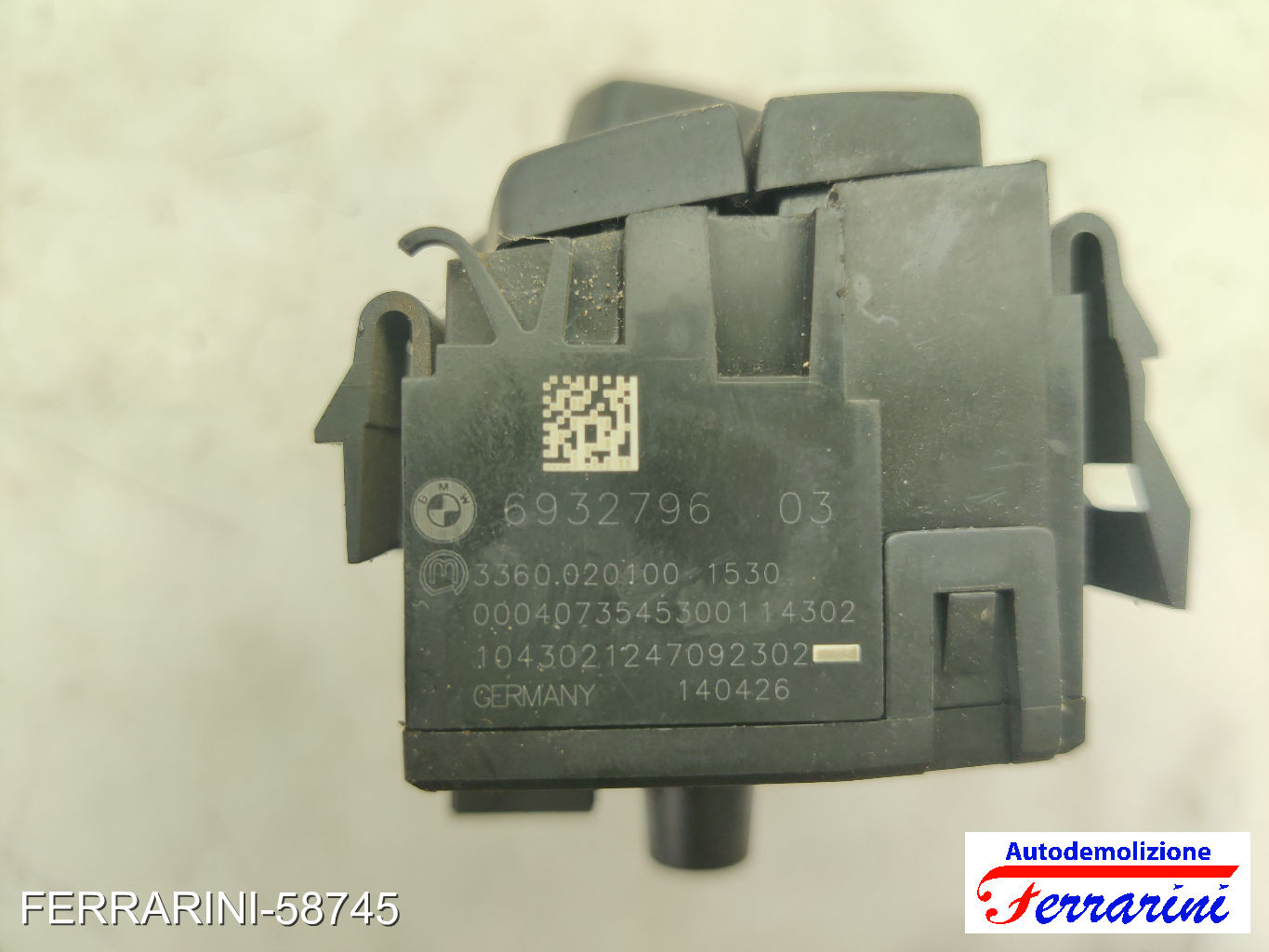 Interruttore Luci Fari BMW SERIE 1 E87 2004-2011 6932796, 3360020100