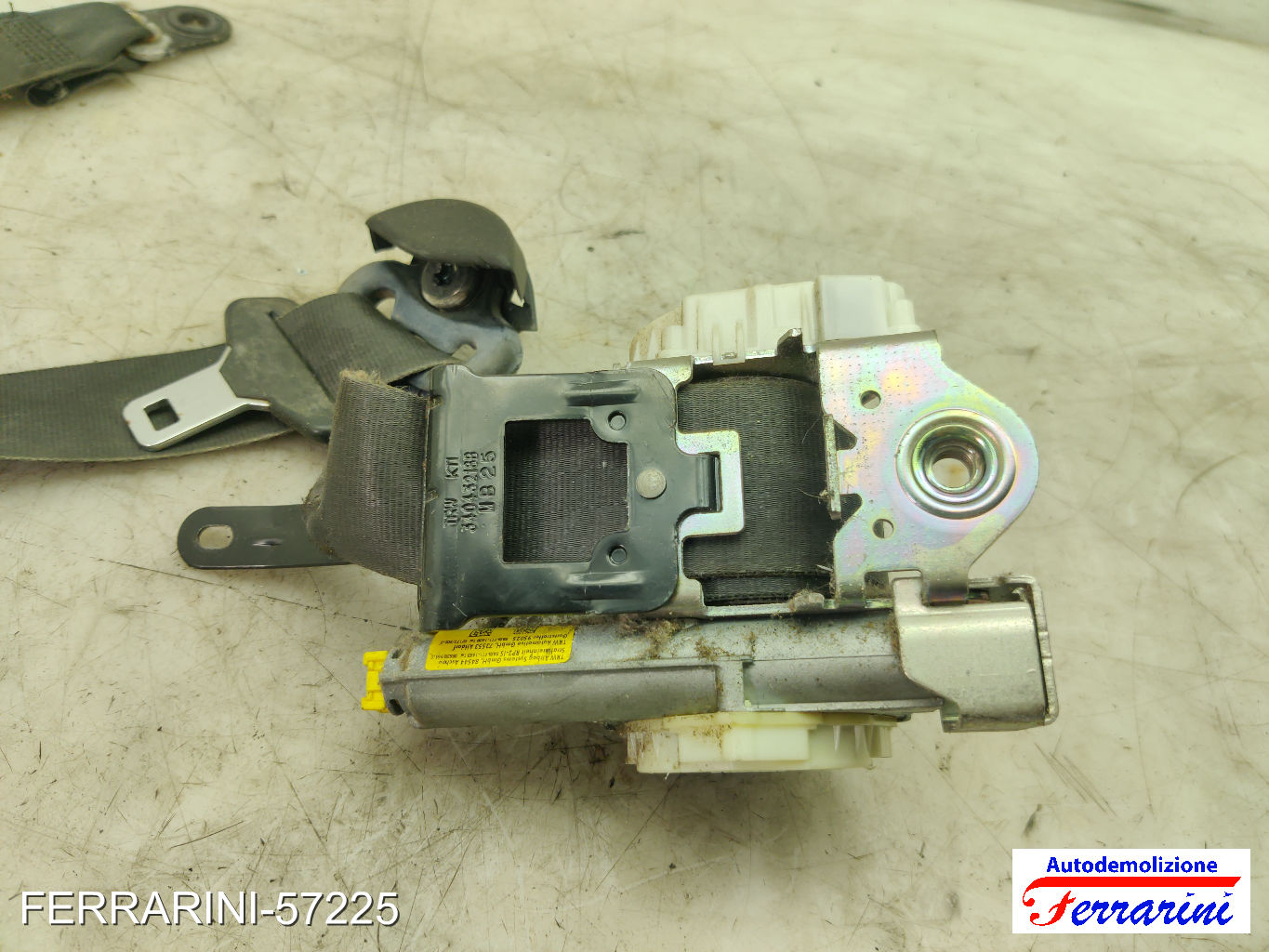 Cintura Di Sicurezza FORD FIESTA 6 CB1, CCN 2008-2012 sinistra, sx, frontale 8