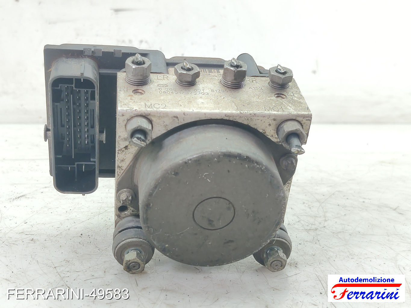 Centralina Pompa Abs FIAT PANDA 169 1.2 2003-2012 0265800673, 51799595