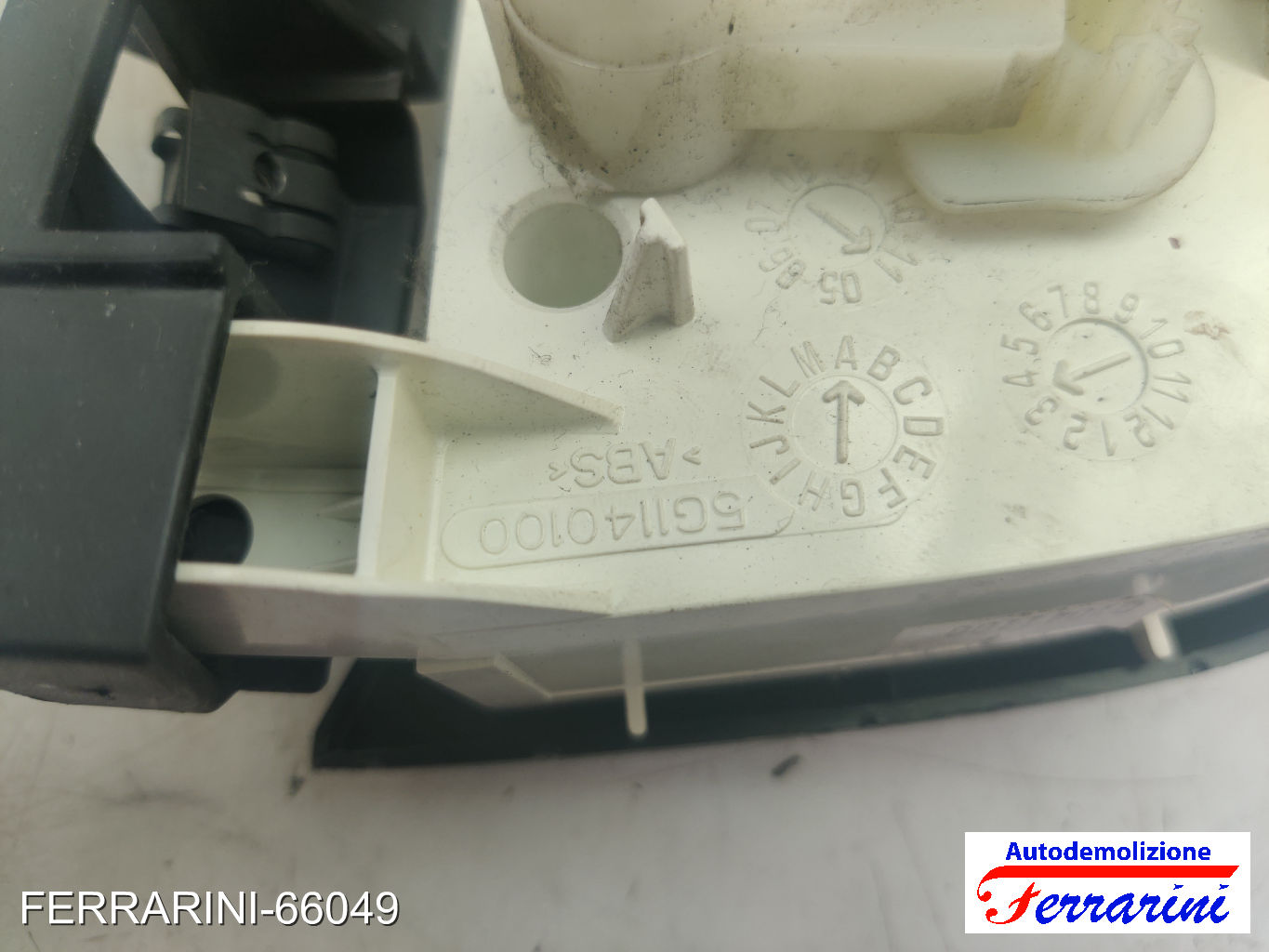 Tastiera Clima FIAT PUNTO EVO 199 2009-2012 anteriore, frontale 735523091