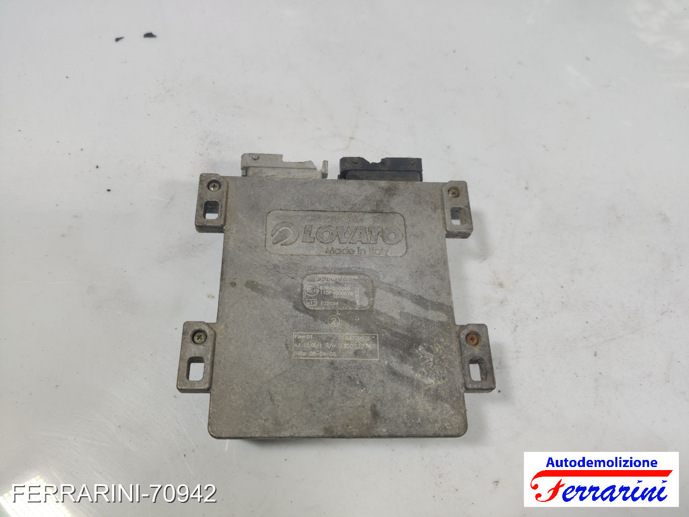 Centralina Gpl FIAT PANDA 169 1.2 2003-2012 4720006, 616000273, LOVATO 7