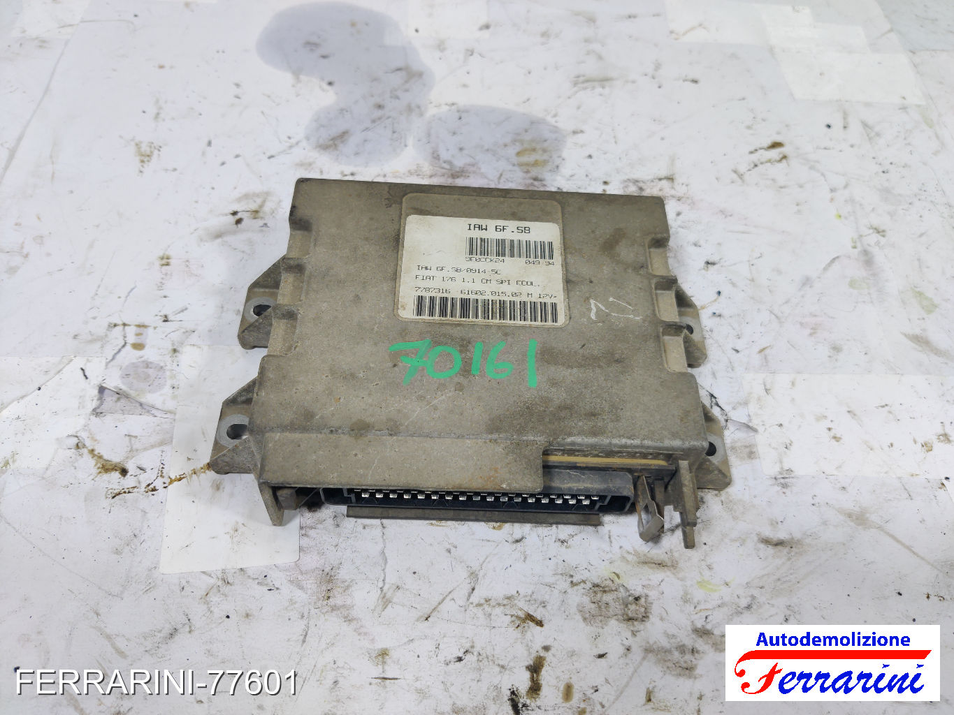 Centralina Motore 7787316, 9E0CCK24, IAW6FSB