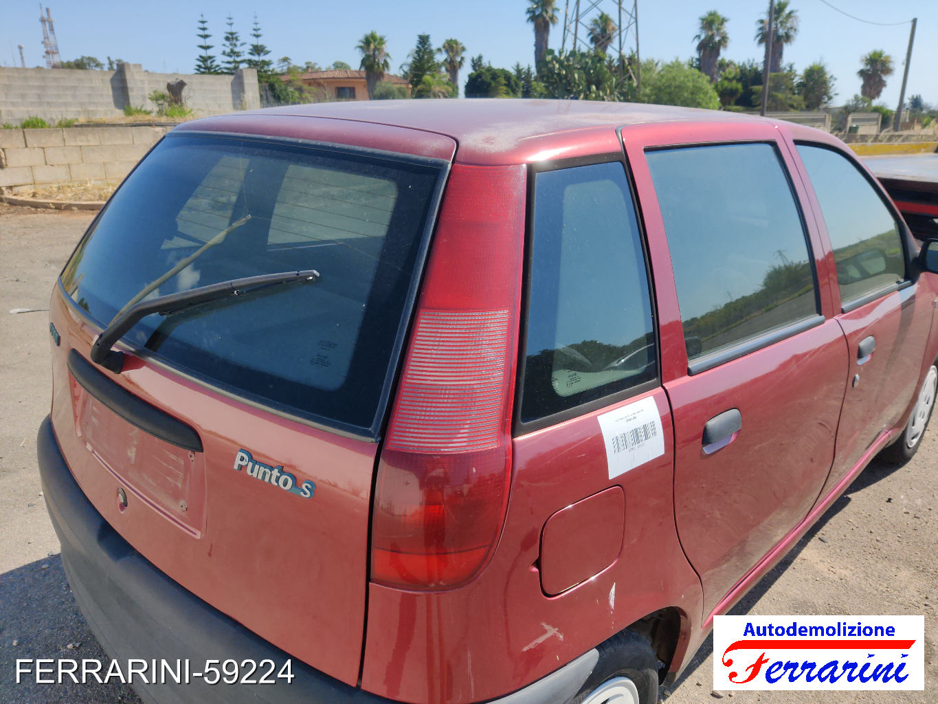 Fiat Punto 176 55 1.1 54CV 1993-1999