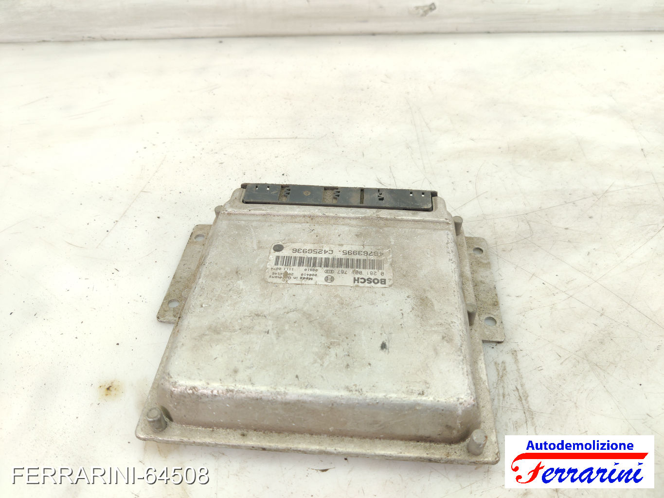 Centralina Motore ALFA ROMEO 166 936 2.4 JTD 1998-2000 46763995, 11110074