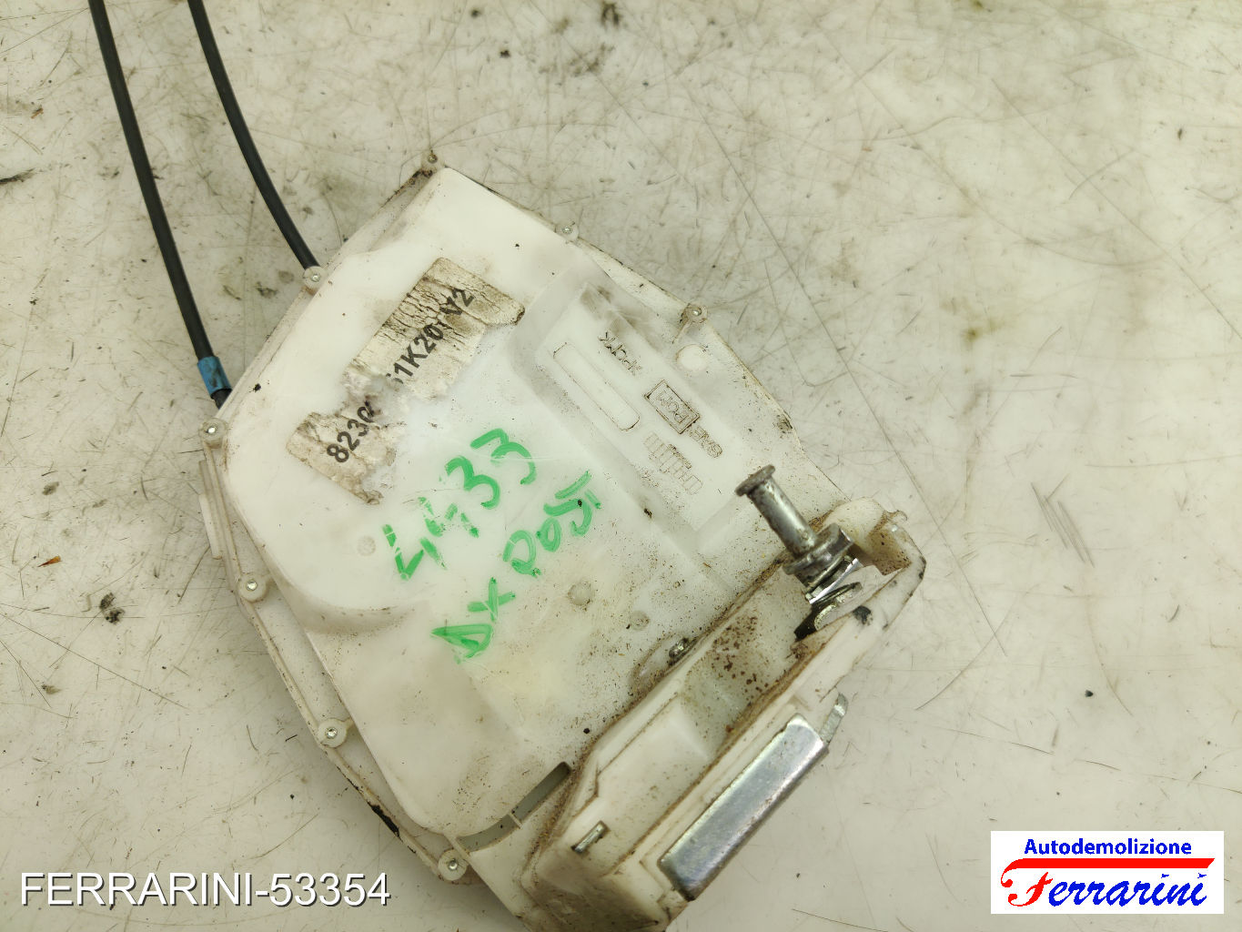 Serratura Porta SUZUKI SWIFT 3 EZ, MZ 2005-2023 destro, dx, posteriore, post