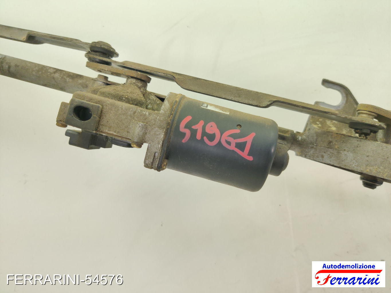 Spazzacqua Motorino Tergicristallo PEUGEOT 307 3A/C 2000-2007 anteriore 10