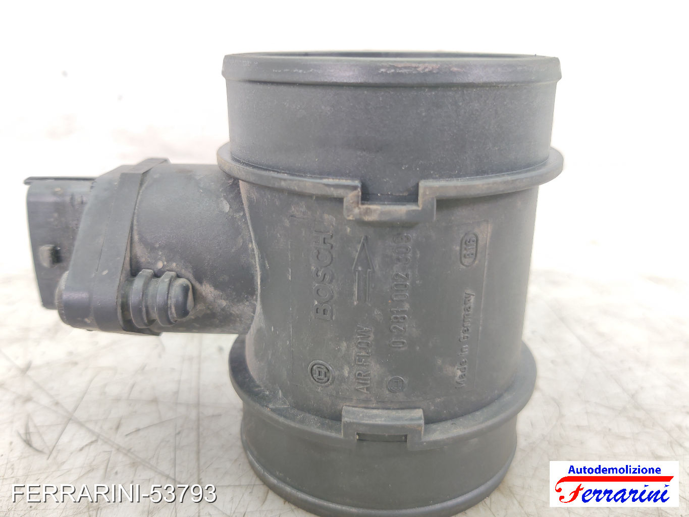 Debimetro FIAT BRAVA 182 1.9 JTD 2000-2001 0281002309, 0000046559804