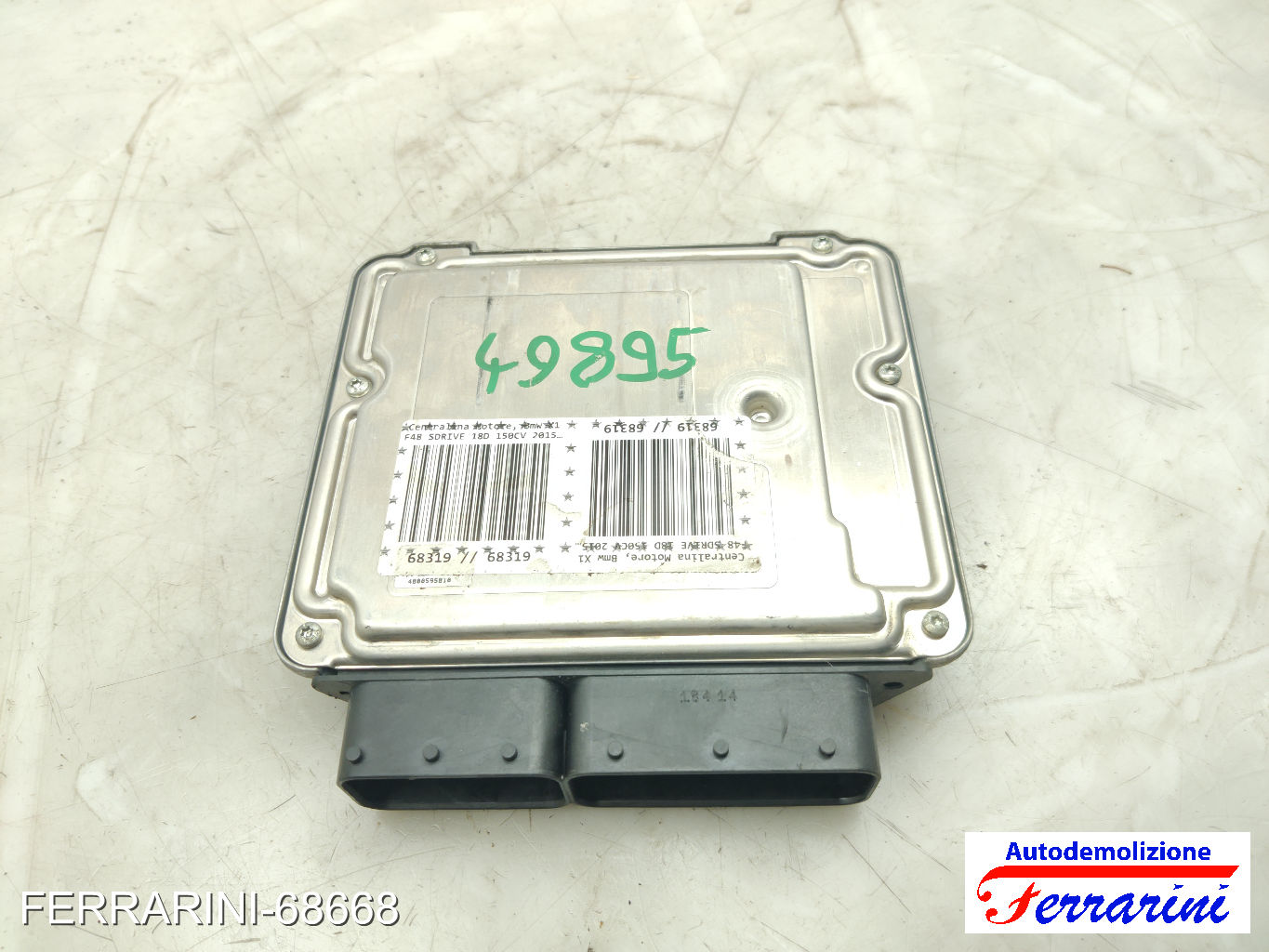 Kit Accensione BMW X1 F48 SDRIVE 18D 2015-2023 0281039026 15