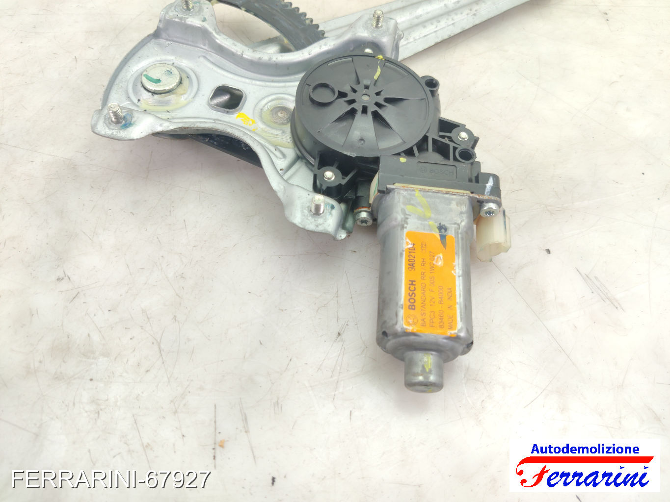 Motorino Alzavetro HYUNDAI I10 BA, IA 1.0 2013-2023 83481B9000, 9A021047 11