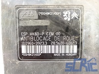 Centralina Pompa Abs PEUGEOT 207 SW WK 1.6 16V 2007-2013 9665898980, 10096039233
