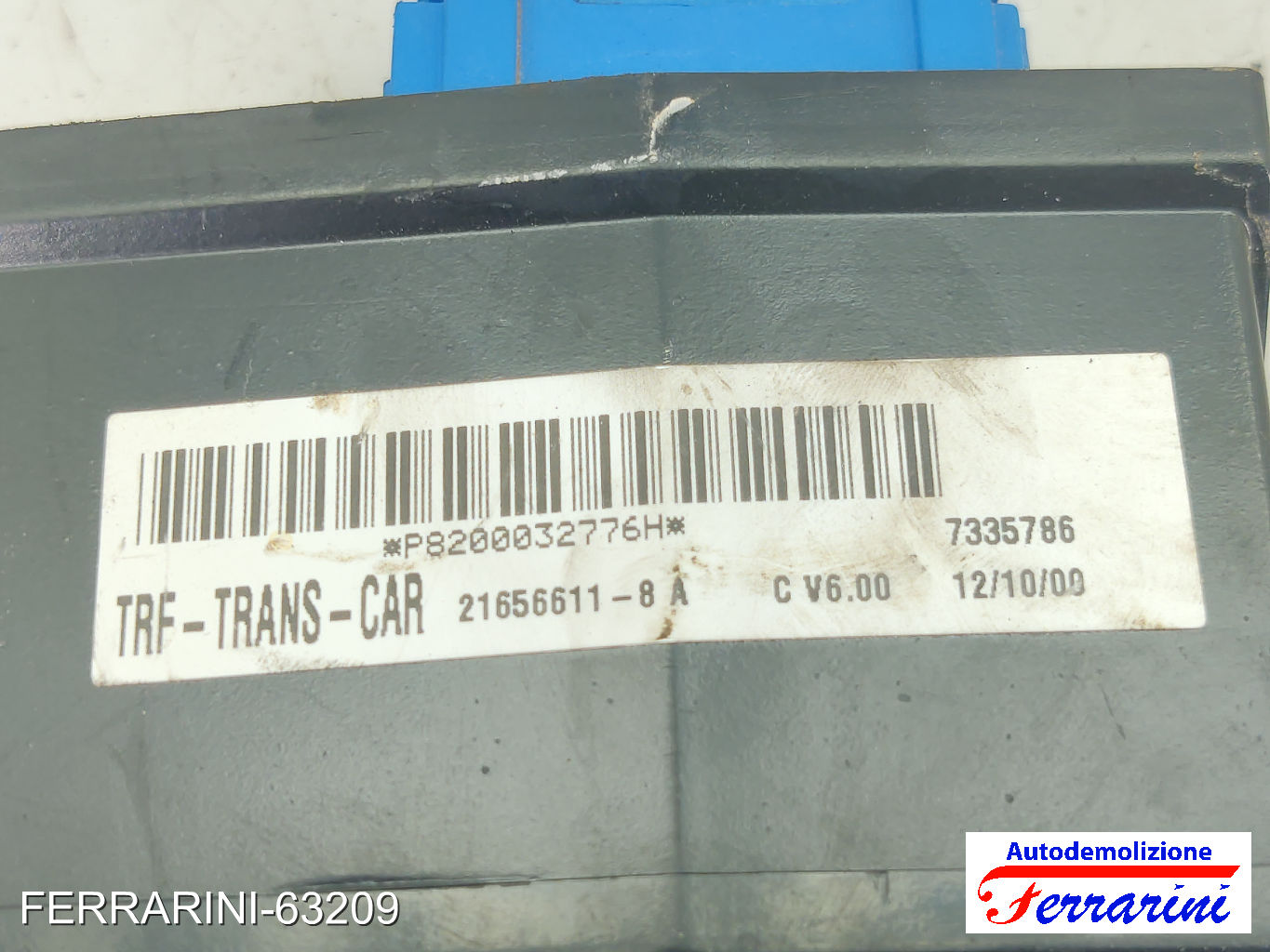 Kit Accensione RENAULT TWINGO 1 C06 1.2 1996-2007 8200059086 7