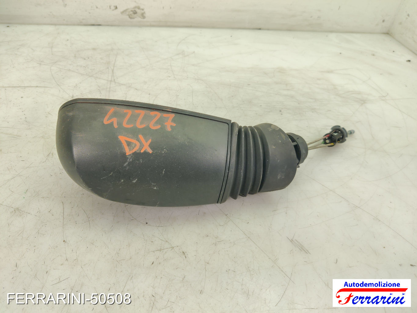 Specchietto Laterale FIAT PUNTO 188 1999-2010 destro, dx 612 GRIGIO GARBATO VR. 7