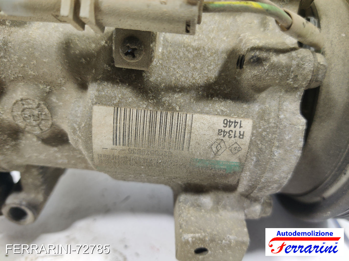 Compressore Clima RENAULT MODUS F/JP0 1.2 2004-2023 8200357173, 306VBHE, R134A 9
