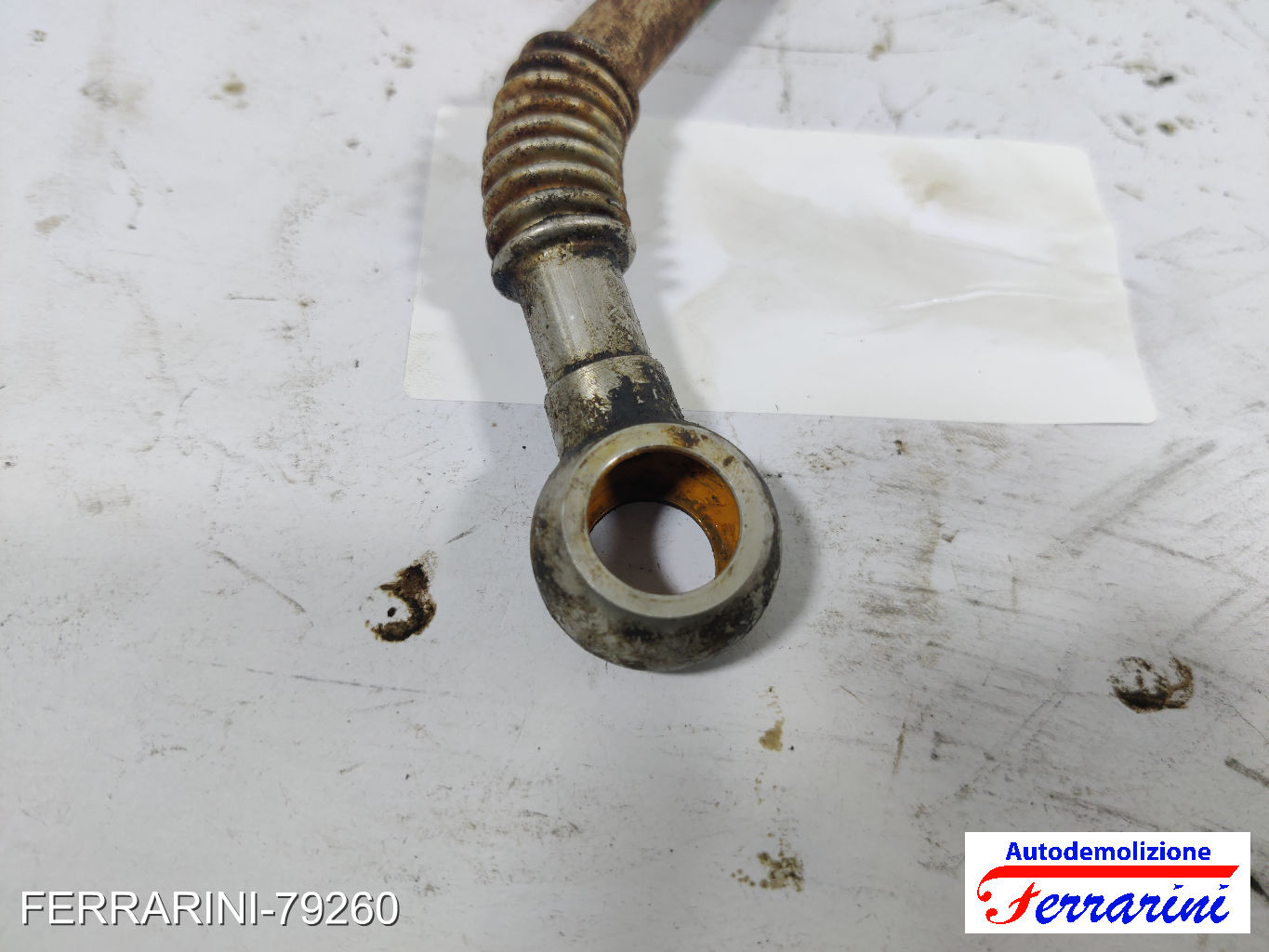 Tubo ritorno acqua turbina ALFA ROMEO MITO 955 1.4 TJET 2008-2011 8