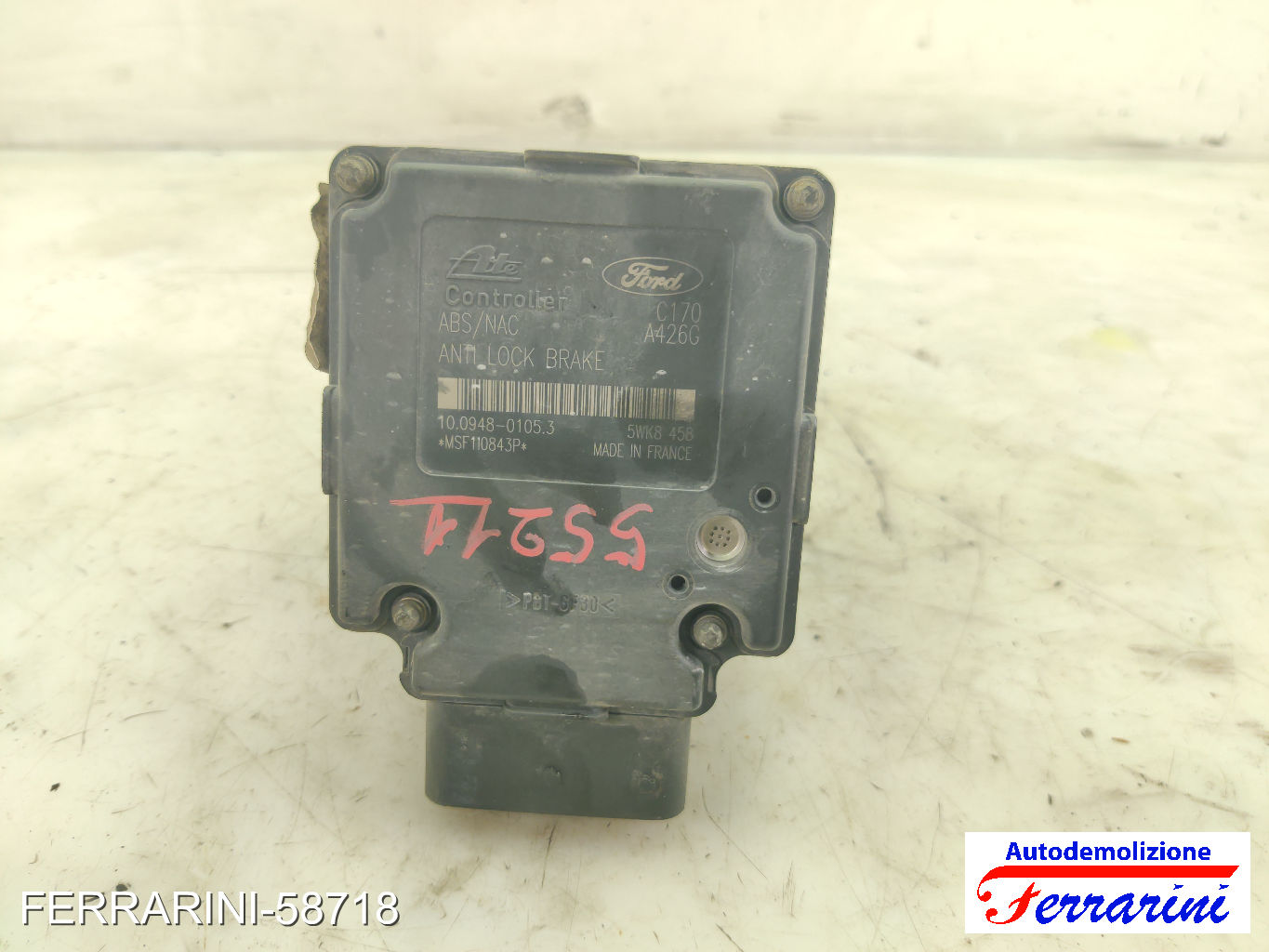 Centralina Pompa Abs FORD FOCUS DAW, DBW 1.8 TDCI 2001-2004 98AG2M110CA, A426G
