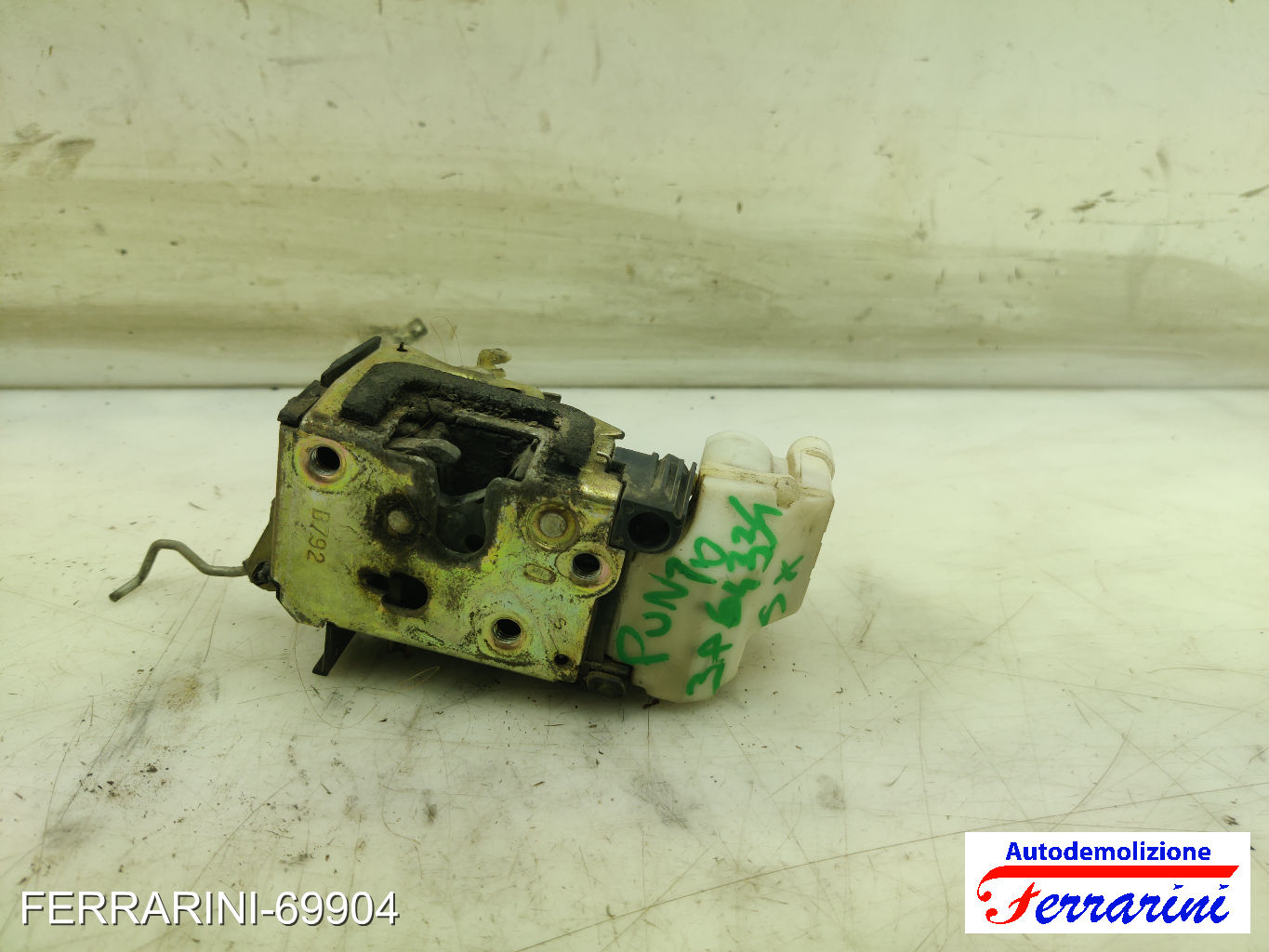 Serratura Porta FIAT PUNTO 188 1999-2010 sinistro, sx, frontale, anteriore 9