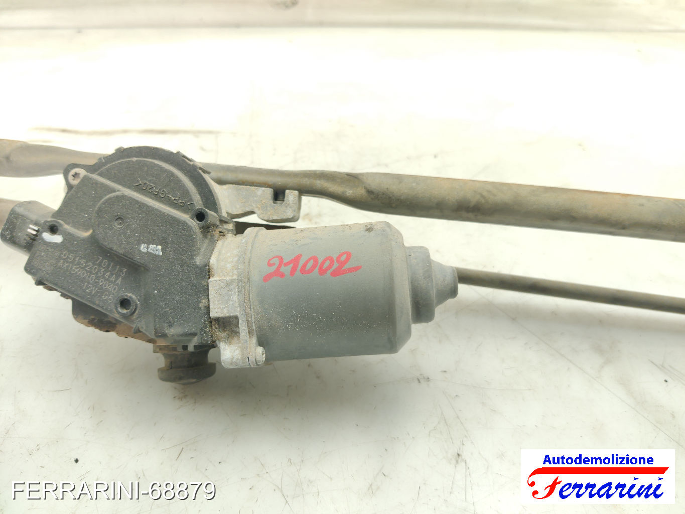 Spazzacqua Motorino Tergicristallo CHRYSLER PT CRUISER PT 2005-2010 anteriore 8
