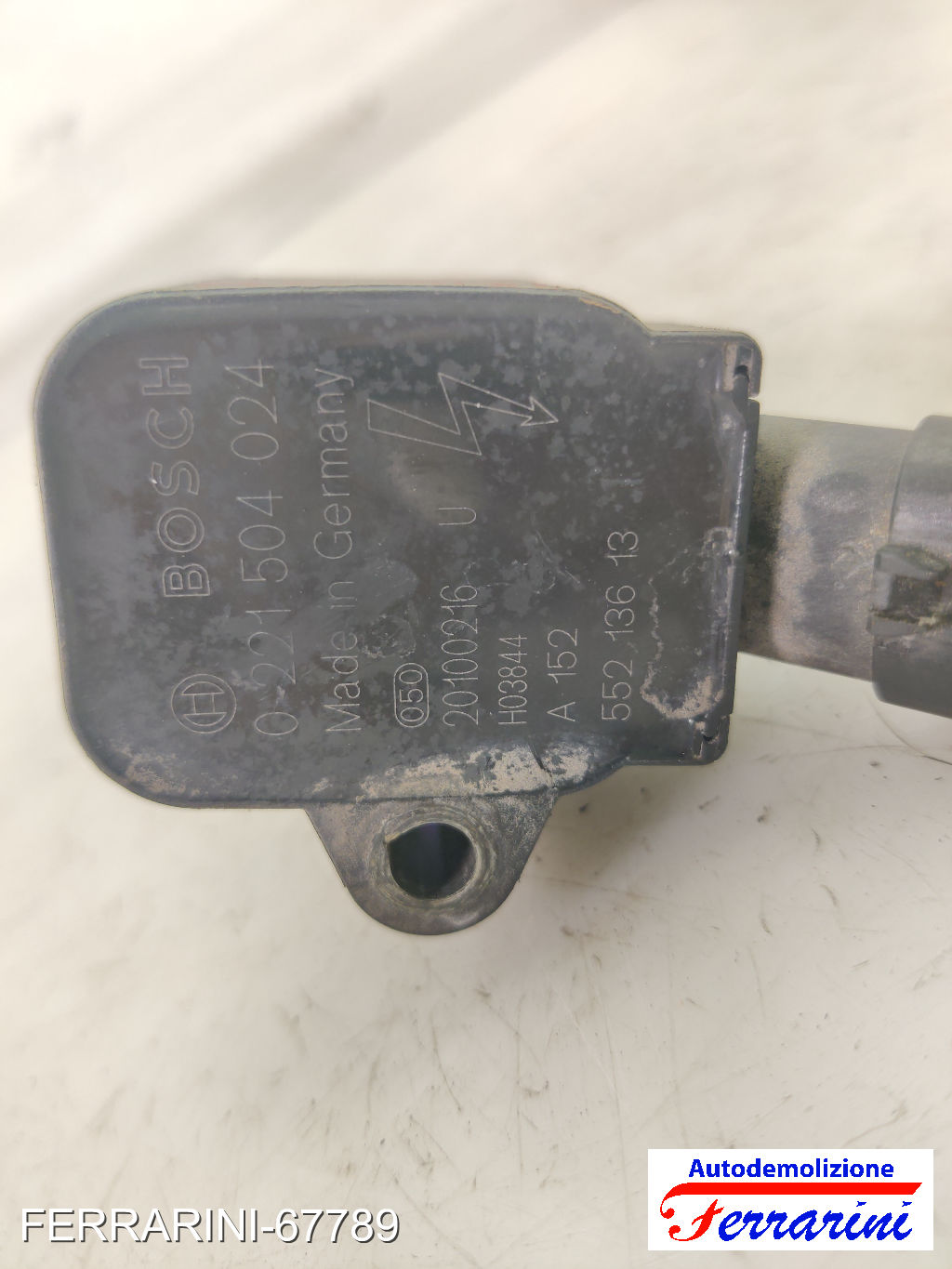 Bobina Di Accensione ALFA ROMEO MITO 955 1.4 BI-FUEL 2009-2016 55213613