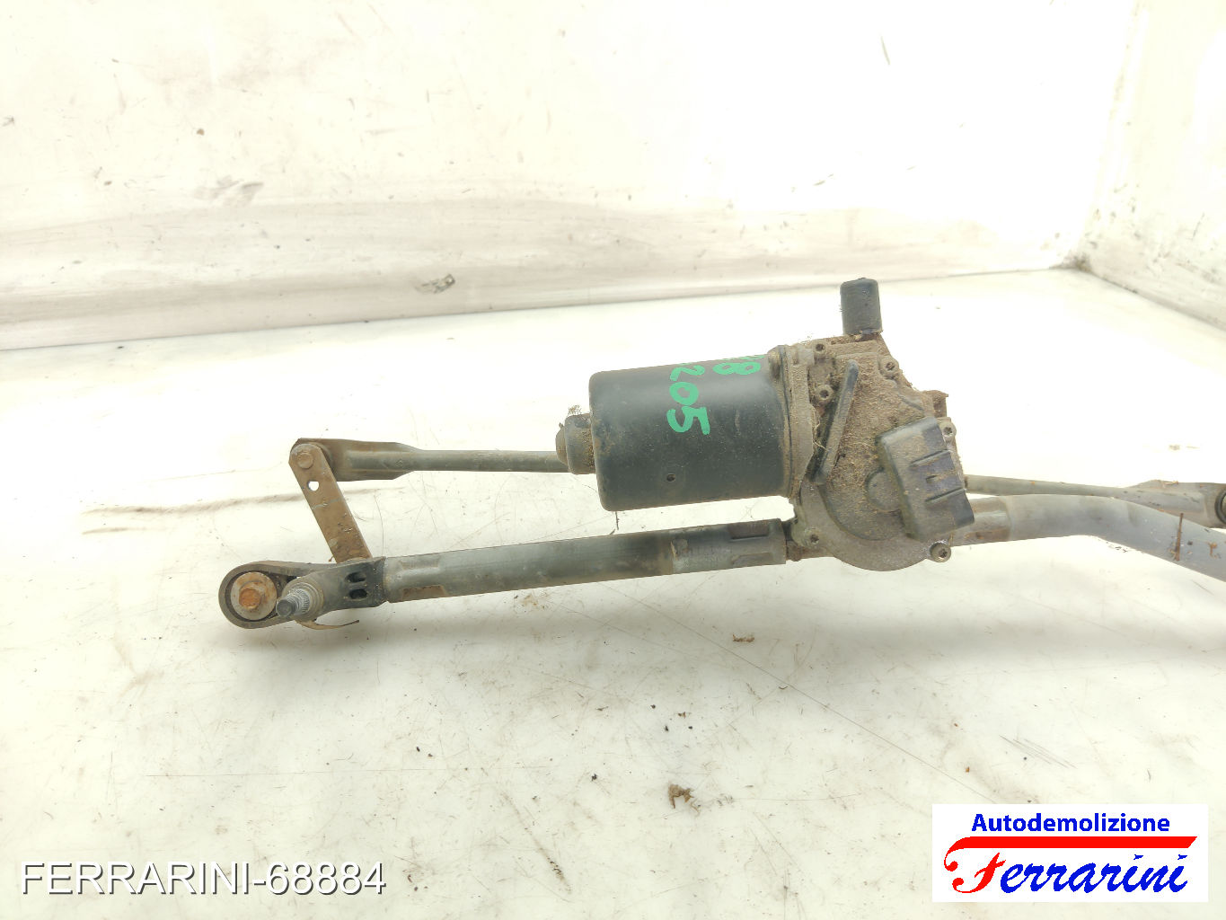 Spazzacqua Motorino Tergicristallo FIAT PUNTO 188 1999-2010 anteriore, frontale