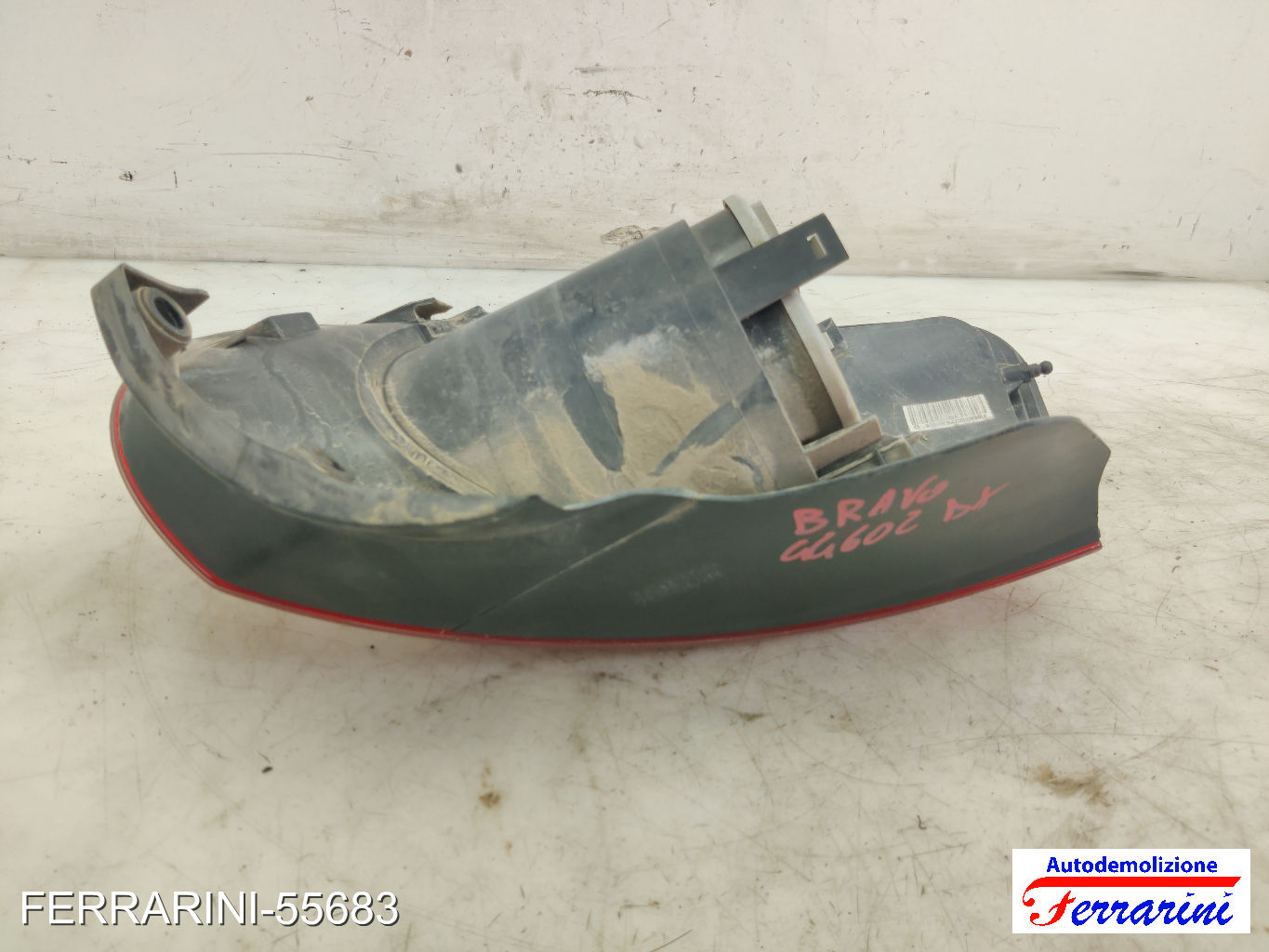 Fanalino Stop Posteriore FIAT BRAVO 2 198 2007-2014 destro, dx, posteriore, post