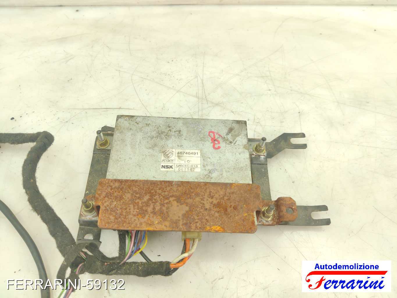centralina servosterzo elettrico FIAT SEICENTO 600 187 1.1 1998-2010 46746491 15