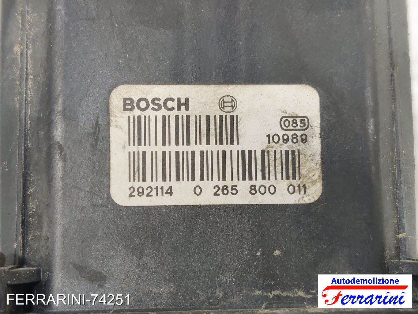 Centralina Pompa Abs FIAT ULYSSE 179 2.0 JTD 2002-2006 1494860080, 0265222009 6