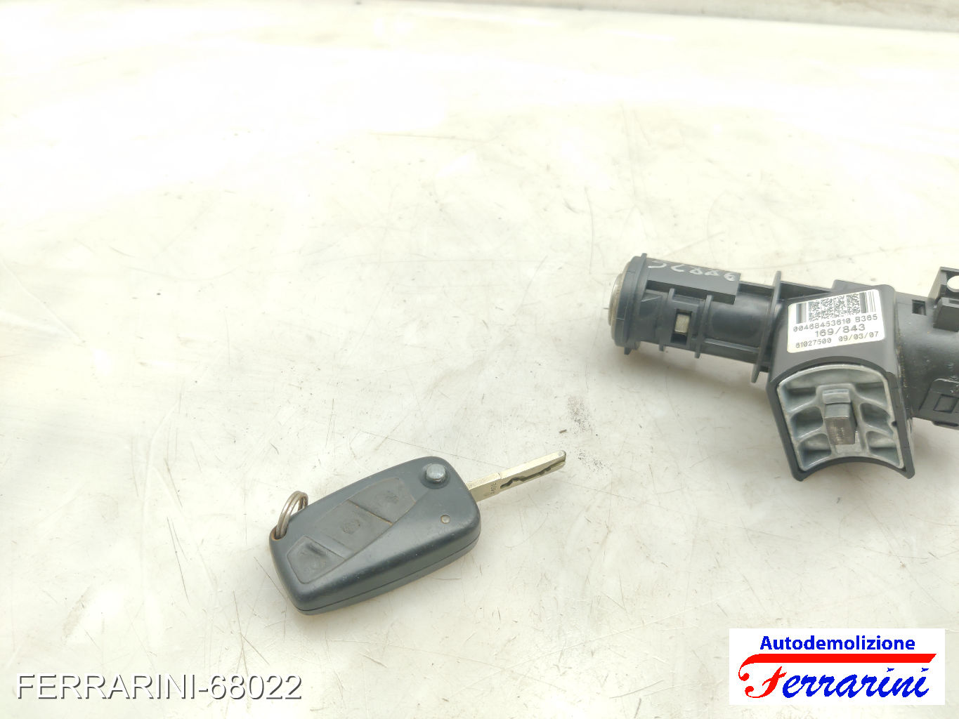 Bloccasterzo LANCIA YPSILON 843 2003-2011 00468453610, 169843, 090307