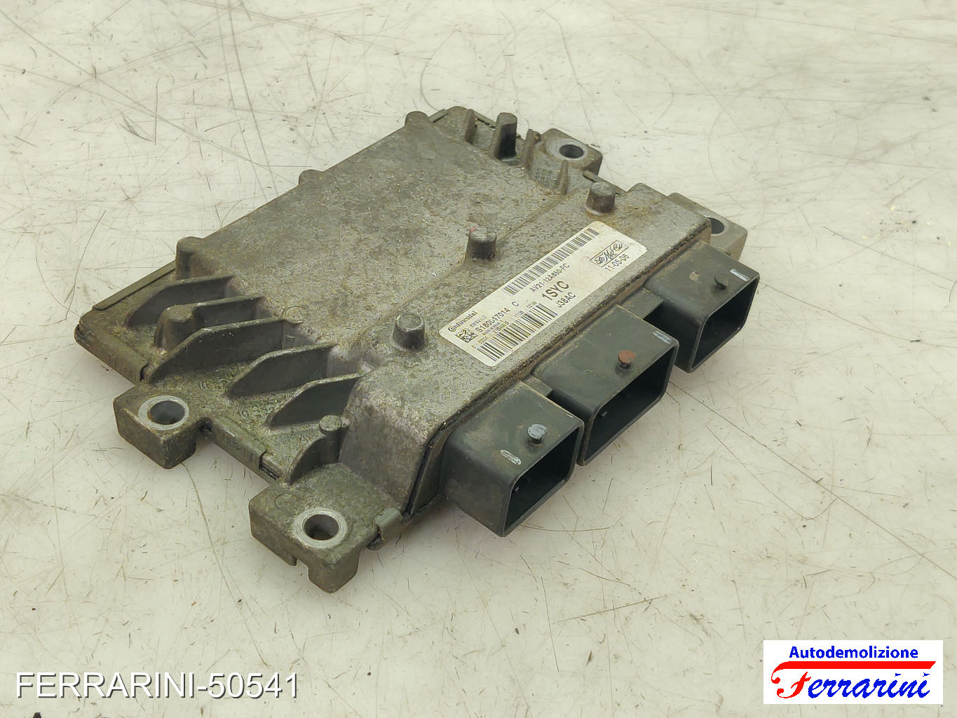 Centralina Motore FORD FIESTA 6 CB1, CCN 1.4 2008-2012 S180047014, AV2112A650FC