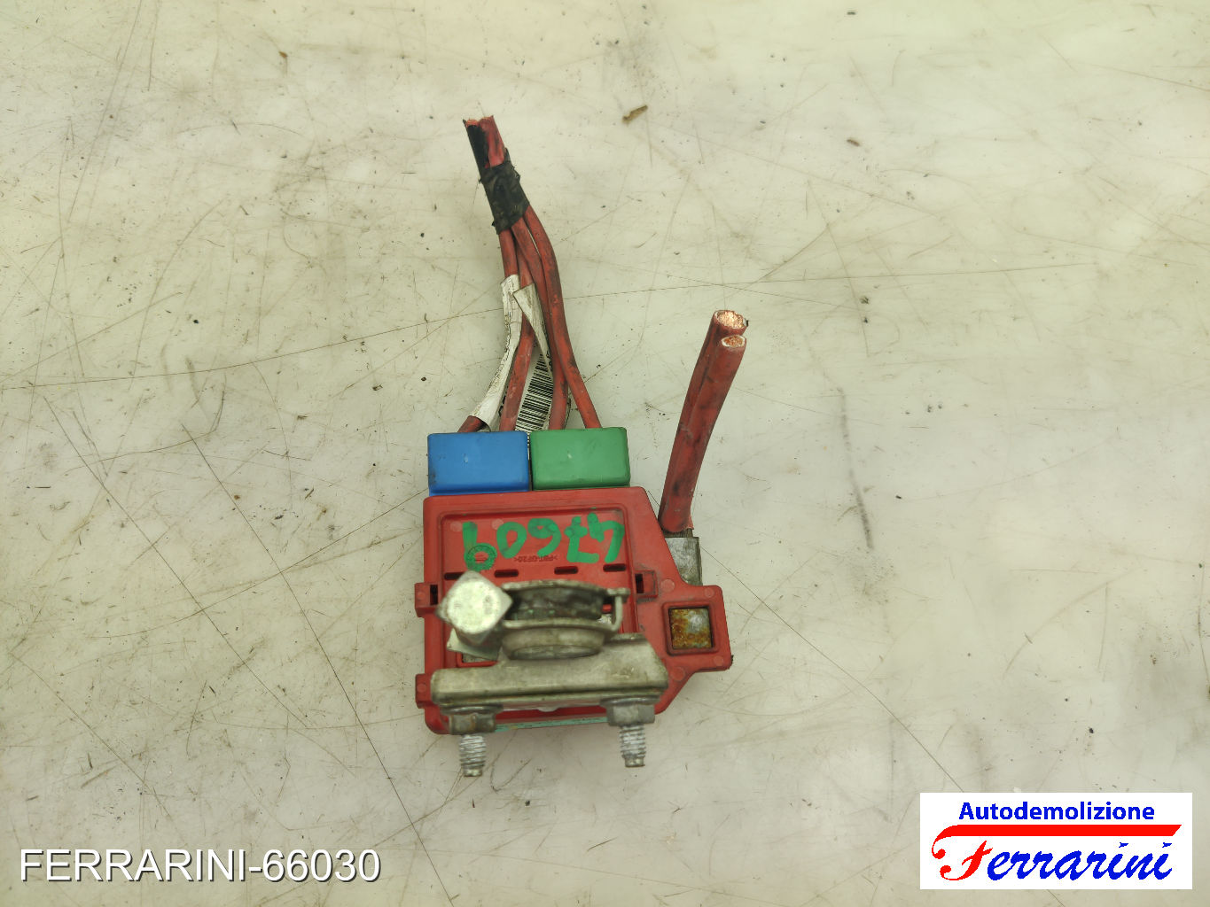 Morsetto positivo fusibiliera Cavo batteria RENAULT MODUS F/JP0 1.5 DCI 90