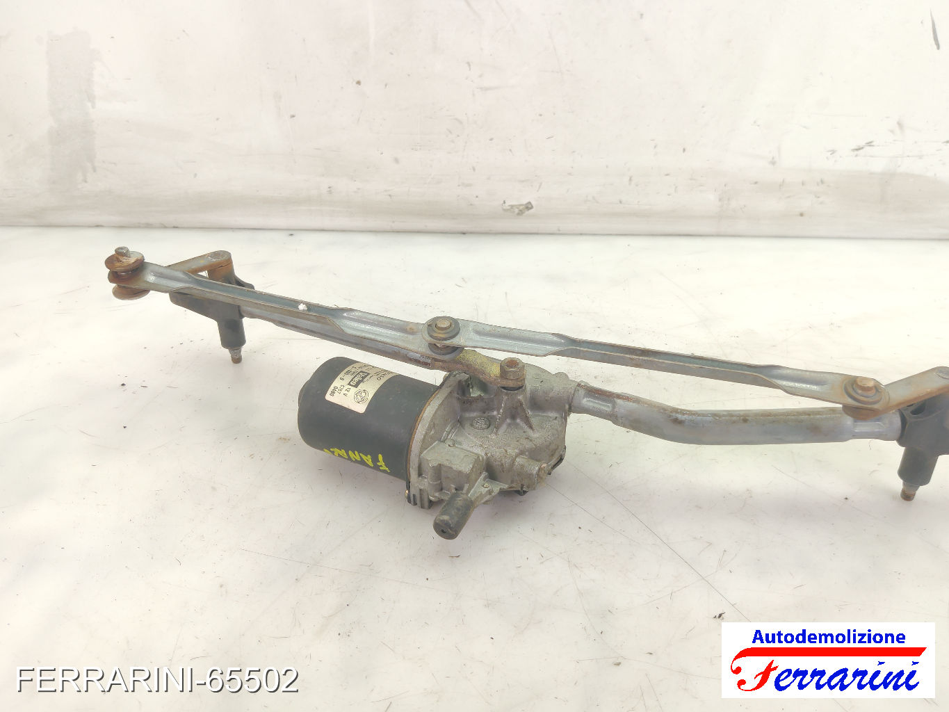 Spazzacqua Motorino Tergicristallo FIAT PUNTO 188 2003-2012 anteriore, frontale